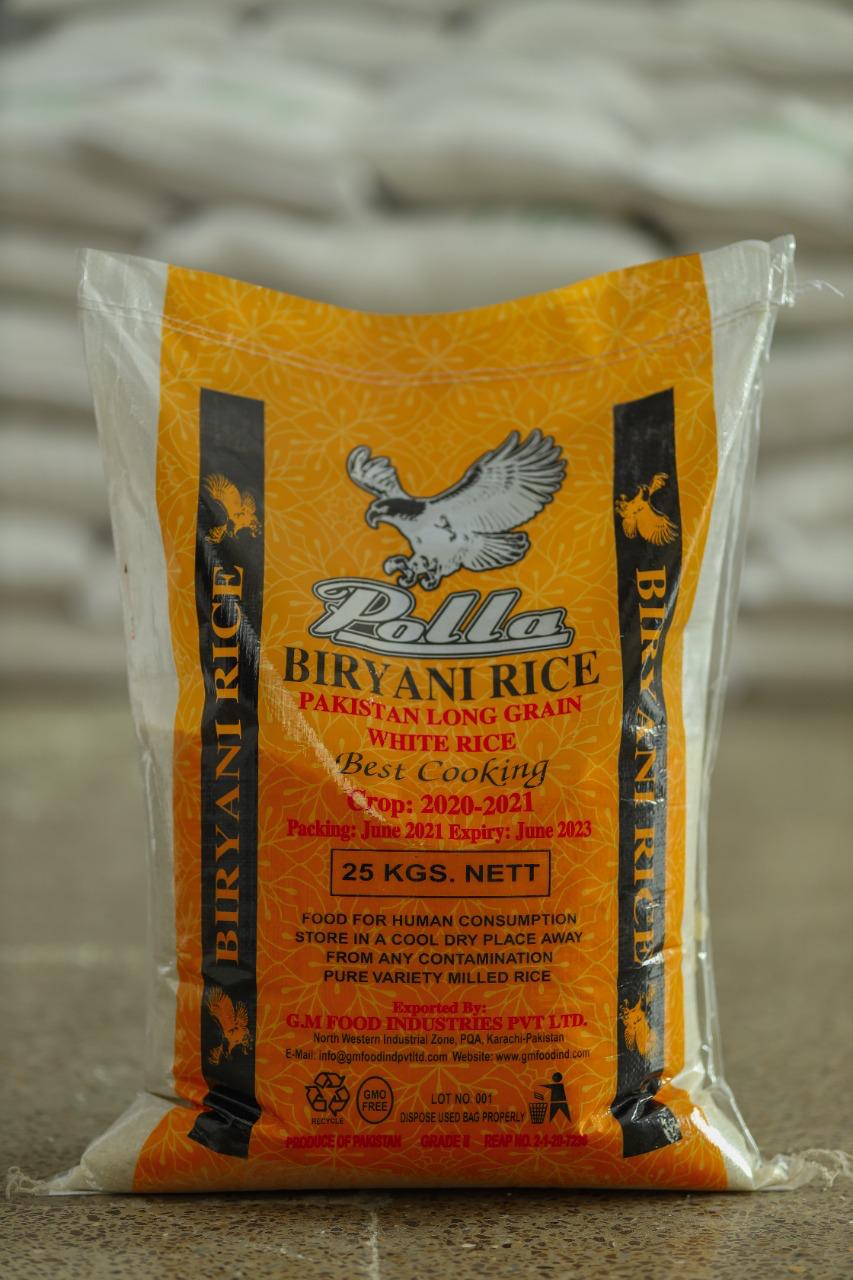 Polla Biryani Rice 25 KG