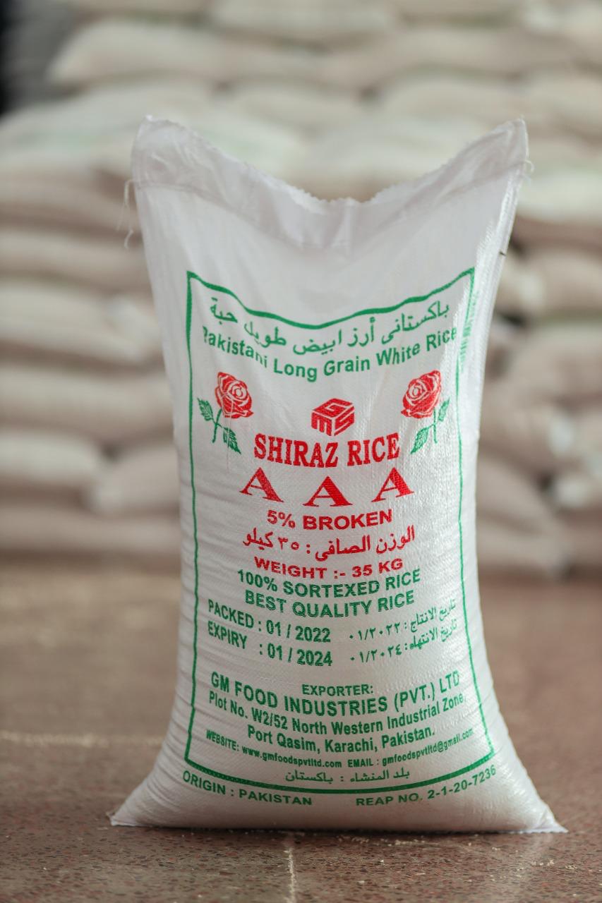 Shiraz Rice AAA 35 KG